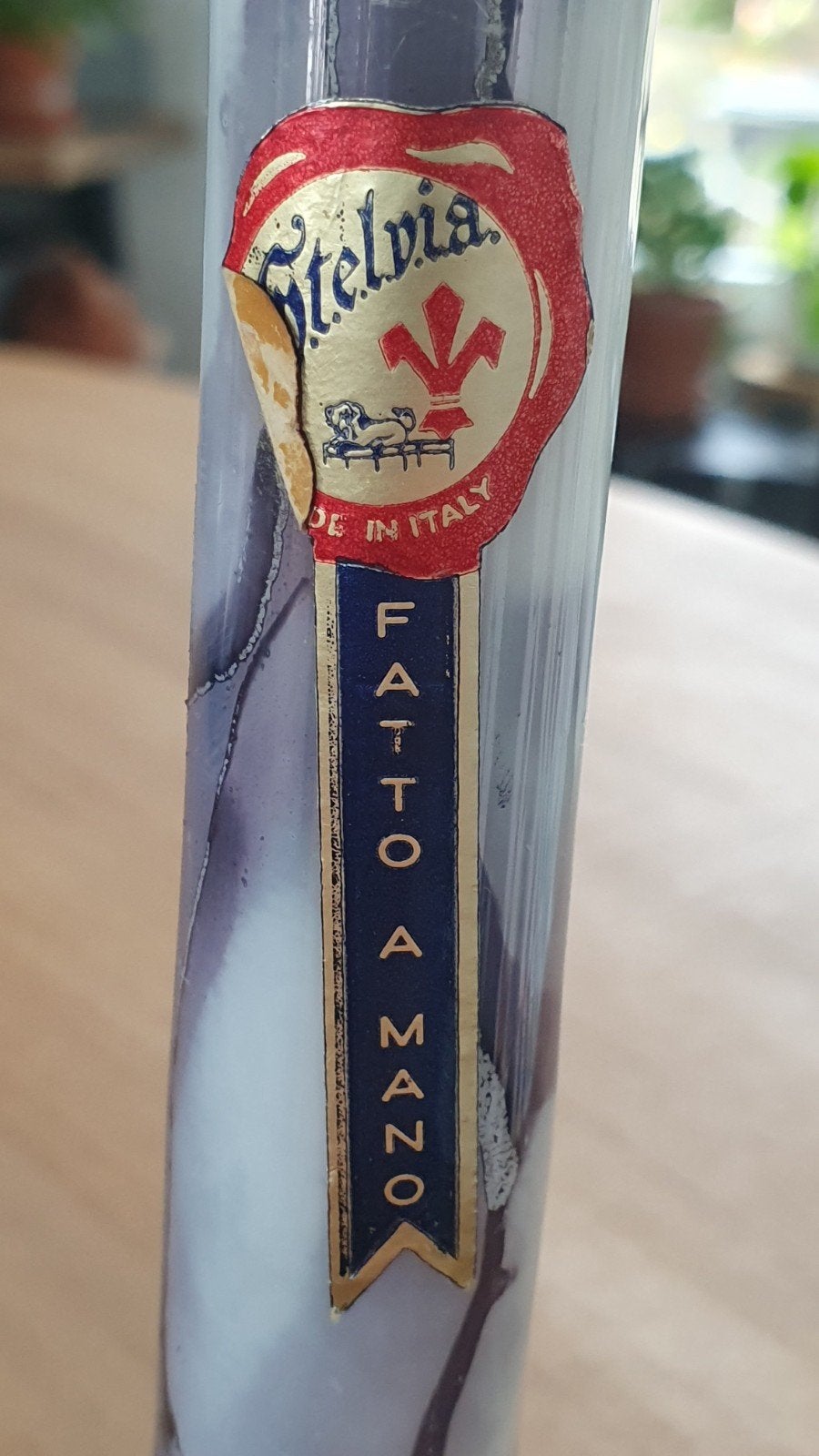Vase italien vintage en Stelvia, Enlèvement