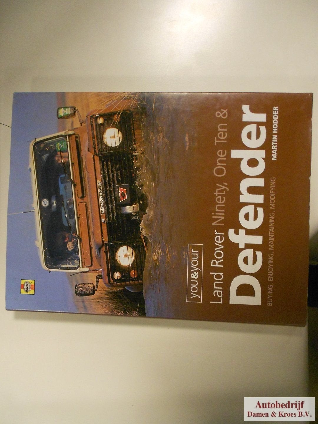 Land Rover Defender Boek U & Uw, Enlèvement ou Envoi