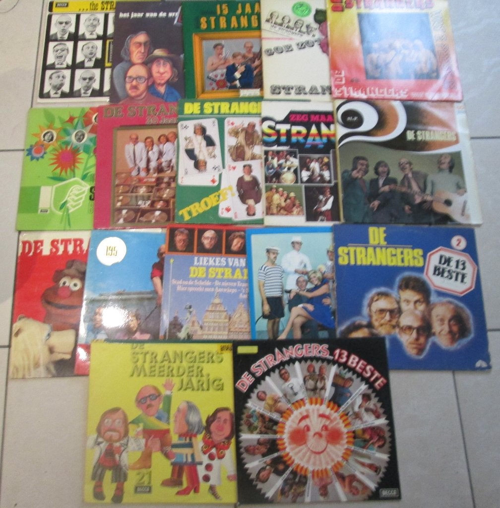 18 Prima LP's van De Strangers, Ophalen of Verzenden, Zo goed als nieuw