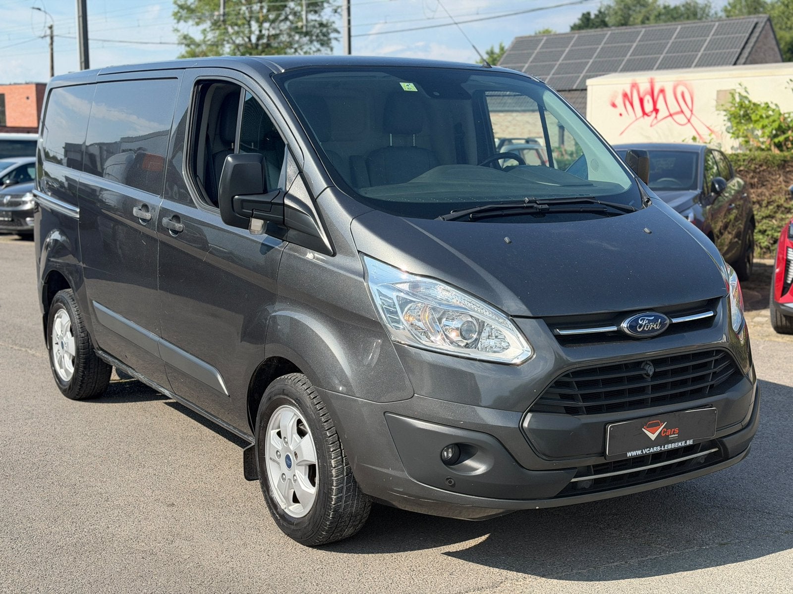 Ford transit custom euro6b 3pl navi airco+ keuring vvk, Bluetooth, Euro 6, Bedrijf, Ford
