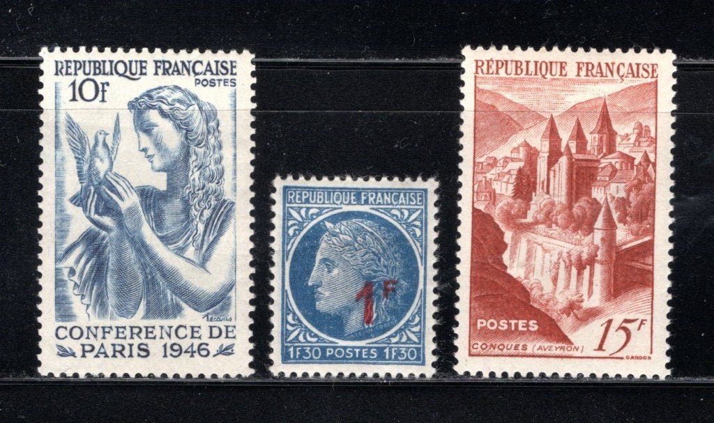 FRANCE Lot 1947 MH, Envoi, Non oblitéré
