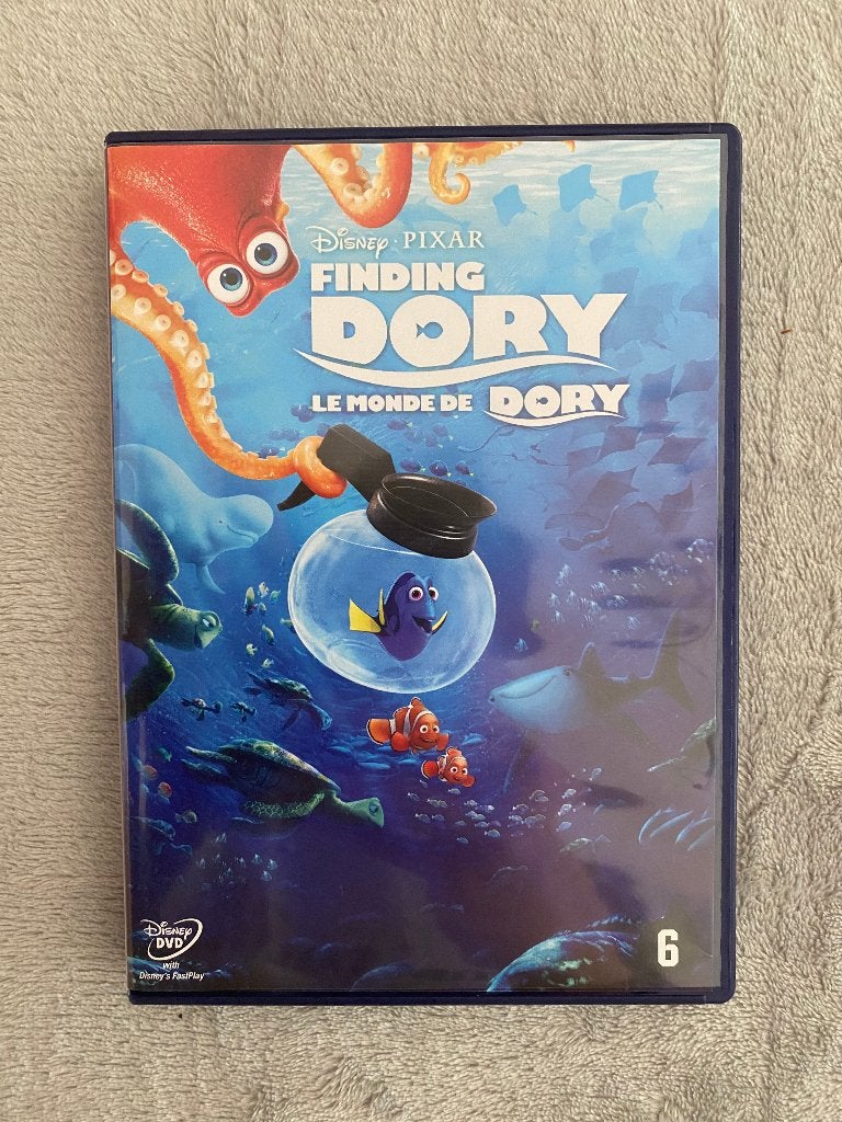 DVD Finding Dory, À partir de 6 ans, Néerlandais, Animation, Comme neuf