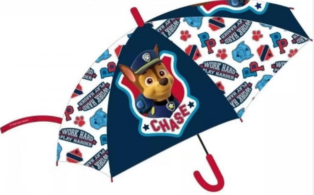 Paw Patrol Paraplu - Chase Kinderparaplu, Kinderen en Baby's, Meerkleurig, Nieuw, Ophalen of Verzenden, Paw Patrol
