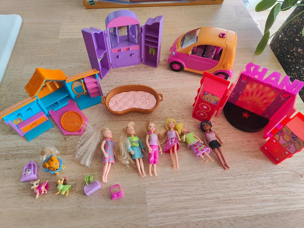 Polly pocket set, Ophalen of Verzenden, Zo goed als nieuw