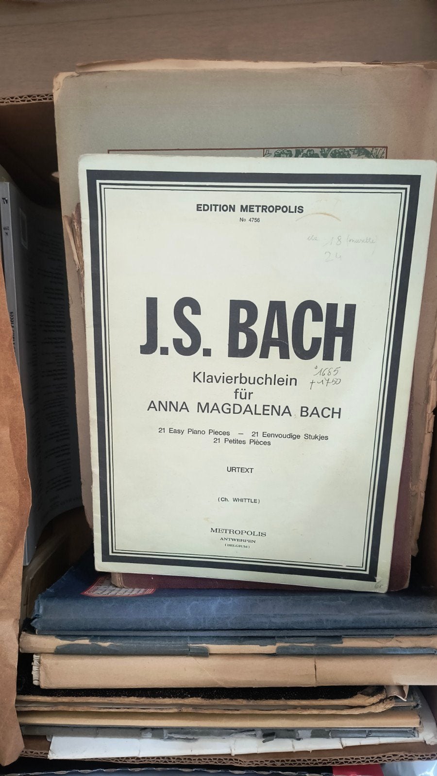 Piano partituren, Muziek en Instrumenten, Ophalen, Piano