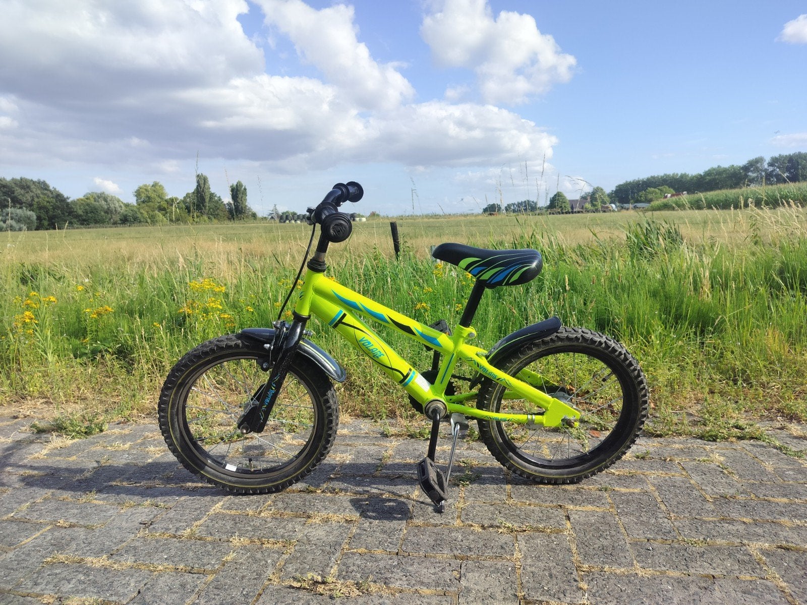 Stoere 16 inch kinderfiets te koop!, Ophalen