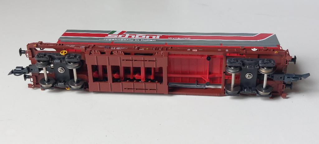 SNCB/NMBS ROCO WAGON POCHE+AANHANGWAGEN*SCHONI*HO*DC, Gelijkstroom, Verzenden, Wagon, Zo goed als nieuw
