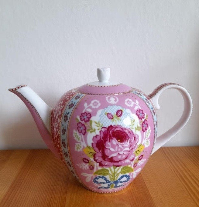 Prachtige roze theepot Pip Studio HOME, Enlèvement, Comme neuf, Porcelaine