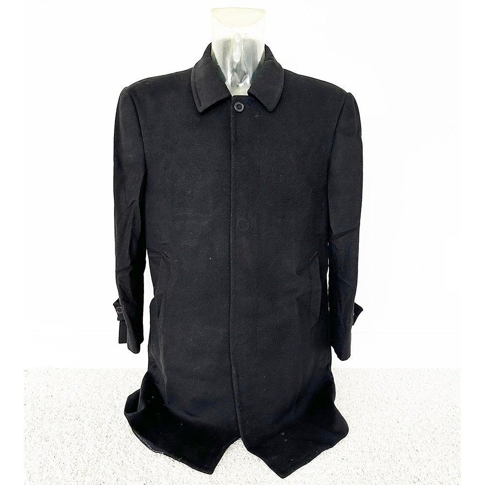 Chique Lawren & Miles Heren Mantel - 98 (L) € 65,-, Maat 52/54 (L), Verzenden, Zwart, Zo goed als nieuw
