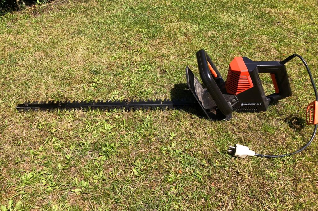 Electrische heggenschaar Gardena 64s, Tuin en Terras, Ophalen, Gebruikt, Elektrisch