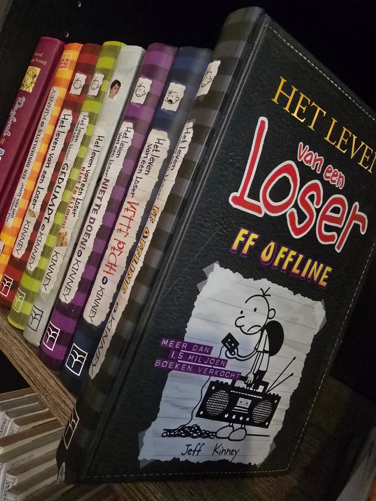 Losser kinderboek, Ophalen