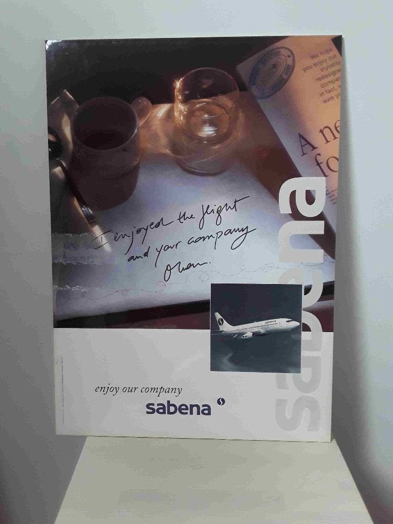 Sabena originele poster, Enlèvement, Comme neuf