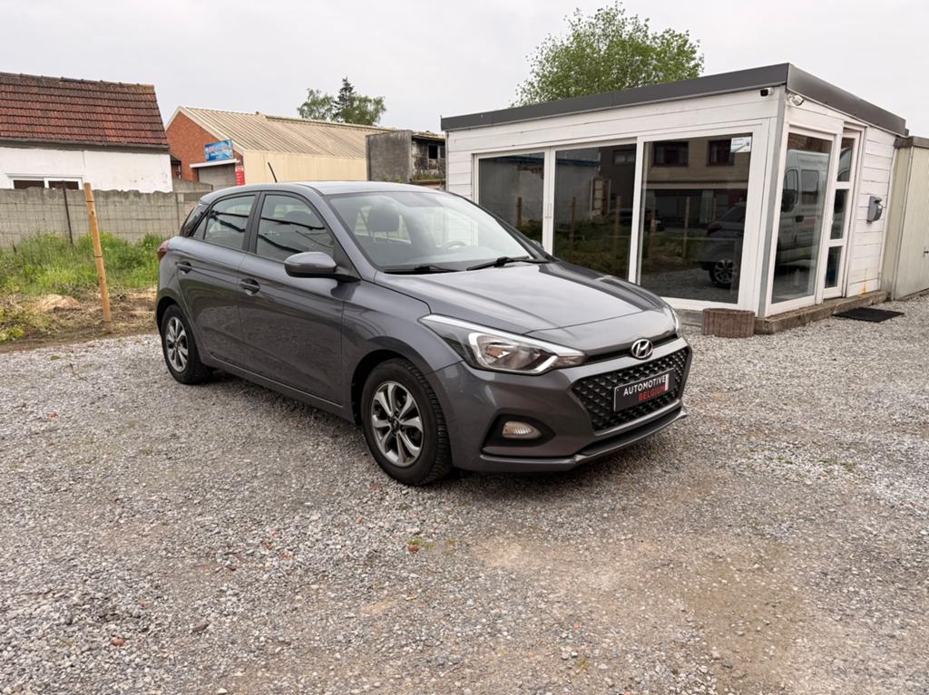 Hyundai i20 2020 Benzine Euro 6B, Autos, Hyundai, Argent ou Gris, Achat, Euro 6, Entreprise
