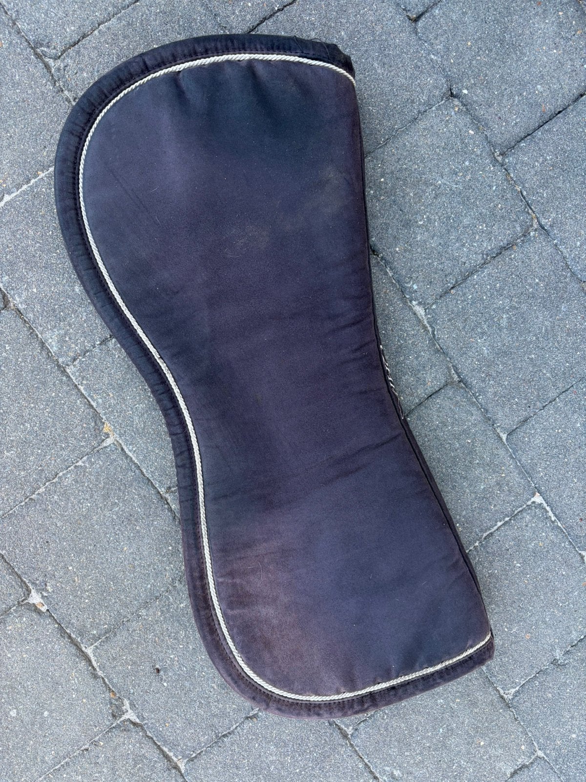 Zadel onderlegger, Ophalen, Gebruikt, Zadelpad, Blauw