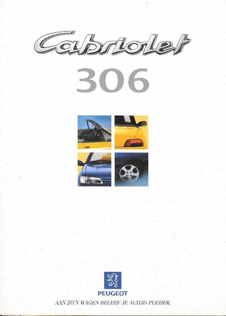 PEUGEOT 306 CABRIOLET, Boeken, Ophalen of Verzenden, Zo goed als nieuw, Peugeot