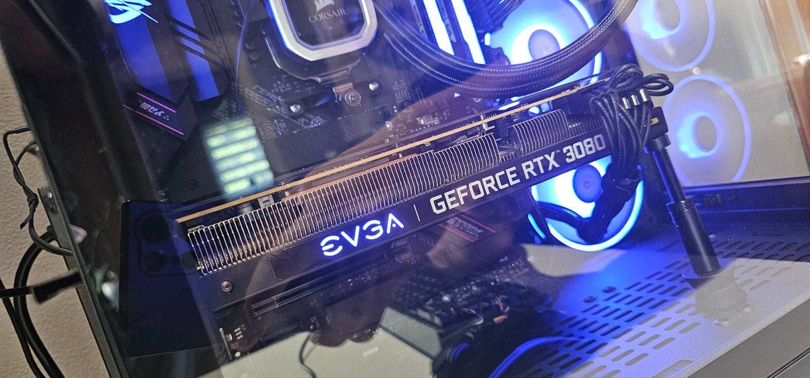 Carte graphique RTX 3080 EVGA 10GB, Computers en Software, Videokaarten, Ophalen