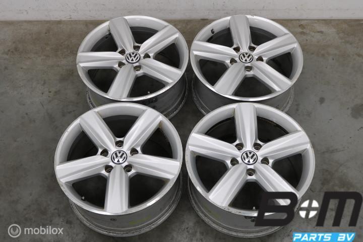 ORIGINEEL! 19 inch velgen VW Touareg 7P! 7P6601025K, Auto-onderdelen, Banden en Velgen, 19 inch, Gebruikt, Velg(en), Personenwagen