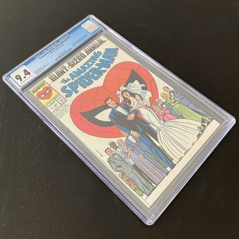 Amazing Spider-Man Annual Vol.1 #21 CGC (1987) NM (9.4), Boeken, Strips | Comics, Zo goed als nieuw, Eén comic, Amerika, Verzenden