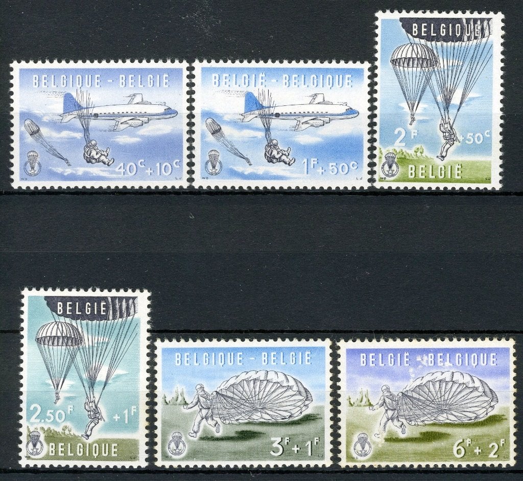 (B) 1133/1138 MNH 1960 - Valschermpringen, Verzenden, Postfris, Postfris