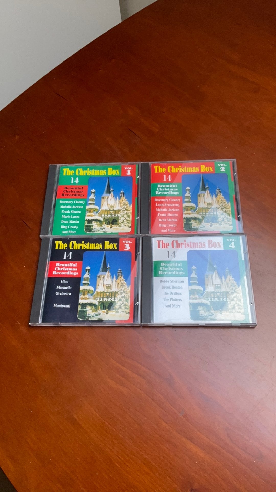 Lot de 4 cd de Noël, Enlèvement ou Envoi, Comme neuf