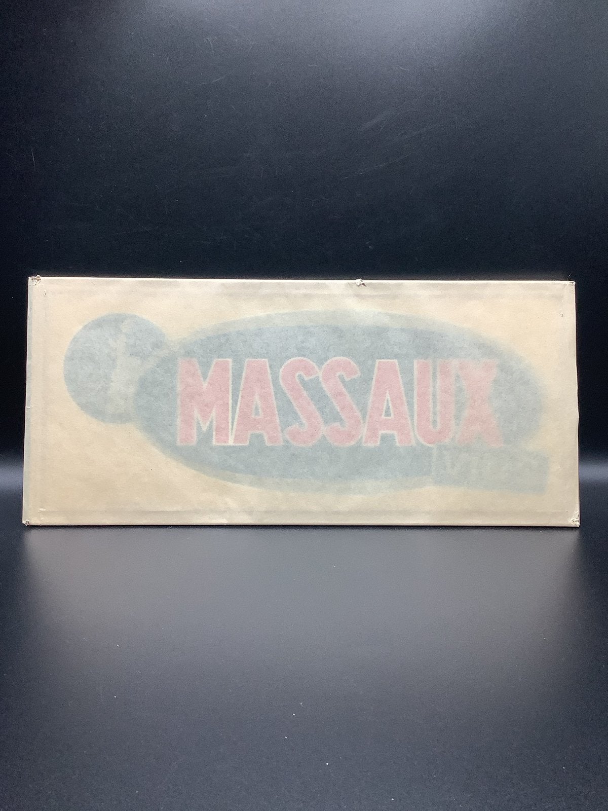 Ancienne plaque pub Vins Massaux (Malonne), Enlèvement ou Envoi, Neuf, Panneau publicitaire