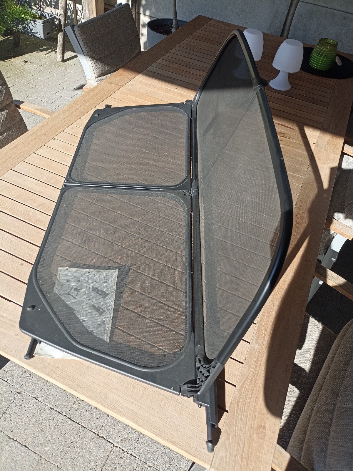 Windscherm E88 BMW cabrio, Enlèvement
