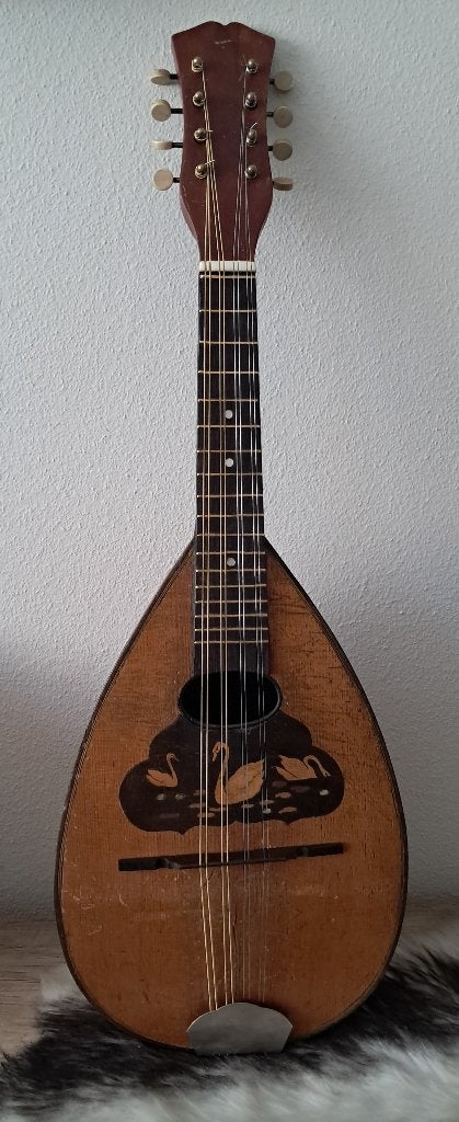 Oude Italiaanse mandoline, Ophalen of Verzenden, Gebruikt