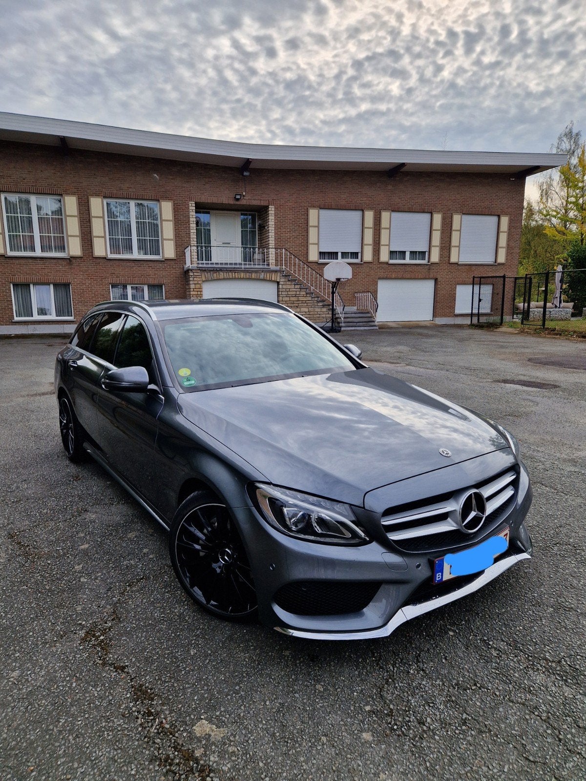 Mercedes  c200d automaat amg line 104000km, Automaat, Euro 6, Diesel, Particulier