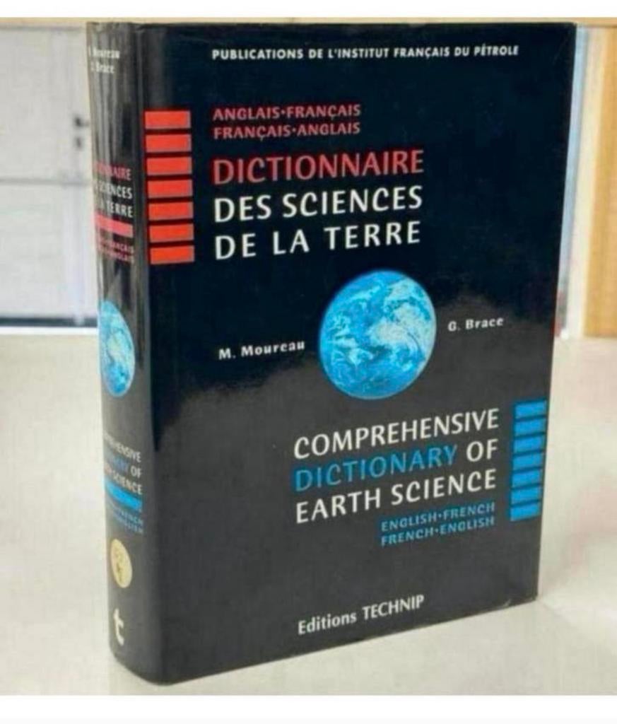 Dictionnaire des sciences de la Terre anglais-français, Enlèvement ou Envoi, Comme neuf, Sciences naturelles