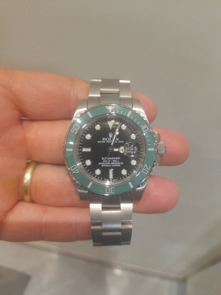 Rolex sub, Ophalen, Staal, Polshorloge, Zo goed als nieuw