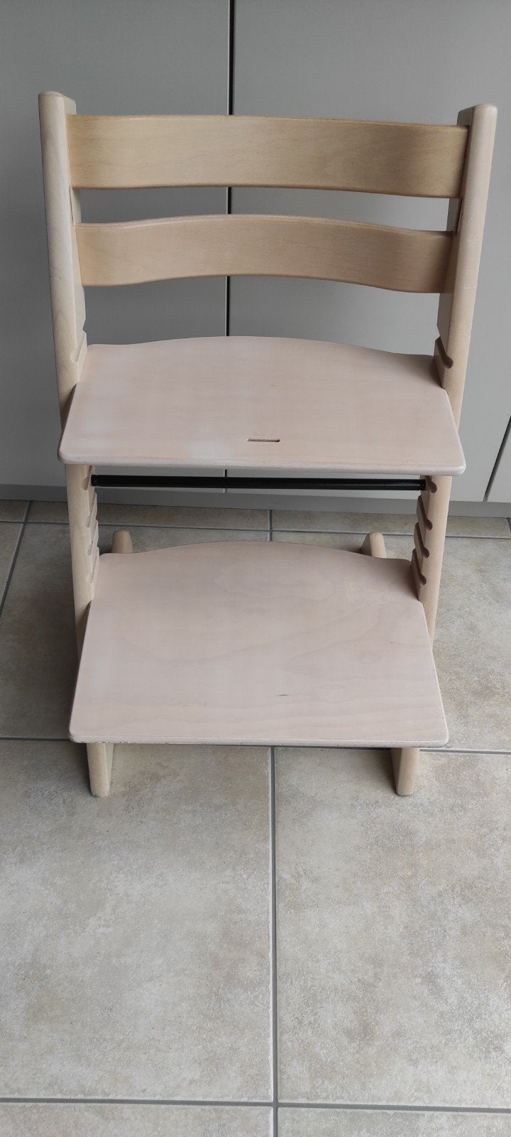 Chaise pour enfant Stokke Tripp Trapp Natural/Whitewash, en, Enlèvement ou Envoi, Chaise évolutive