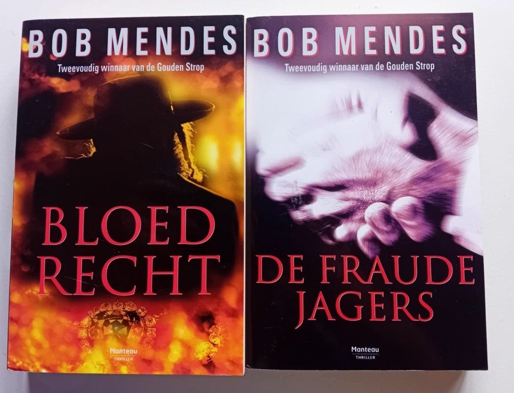Bob Mendes / De fraudejagers + Bloedrecht, Boeken, Ophalen, Nieuw