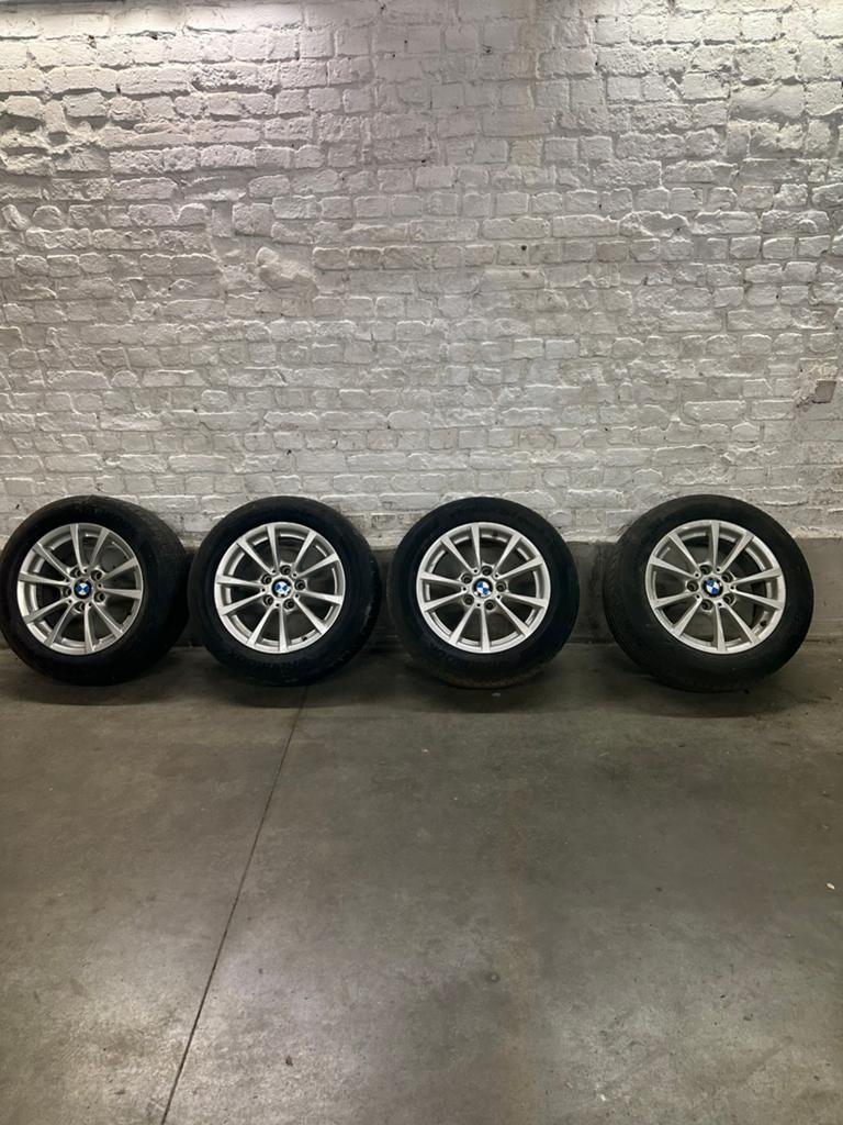 Orginele BMW 16 ‘alu velgen met zomerbanden, Ophalen, Zomerbanden, Band(en)