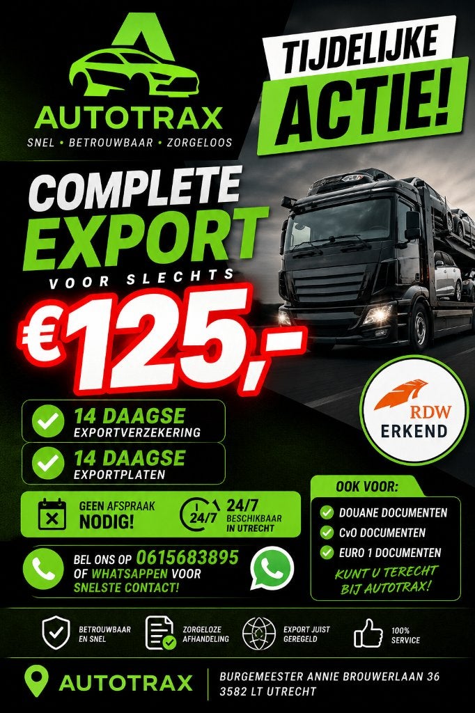 exportdienstverlening Voor al uw NL voertuigen, Vacatures, Vacatures | Overige Vacatures