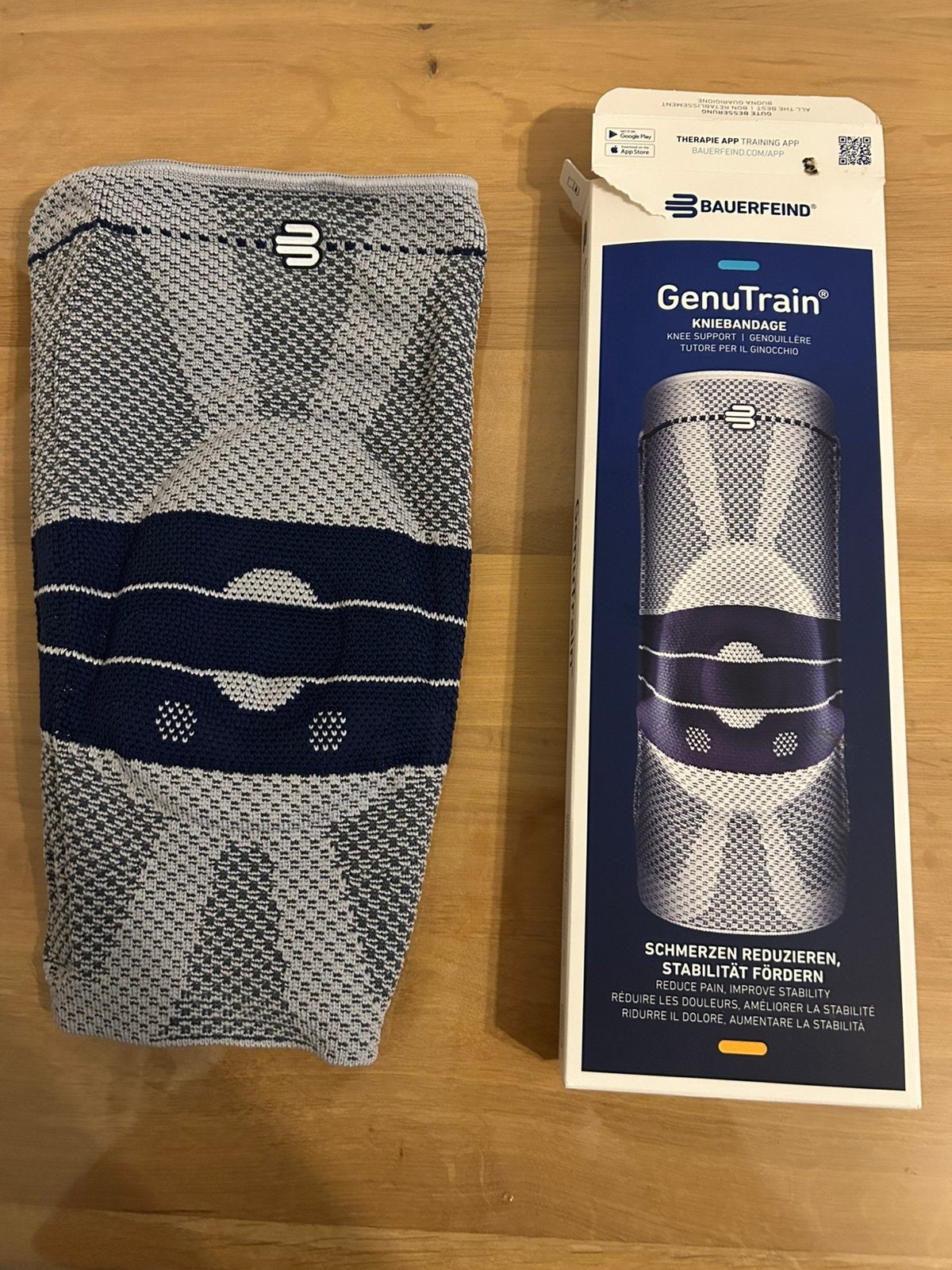 Kniebandage maat 5 (zie foto). Nooit gedragen., Divers, Enlèvement, Neuf