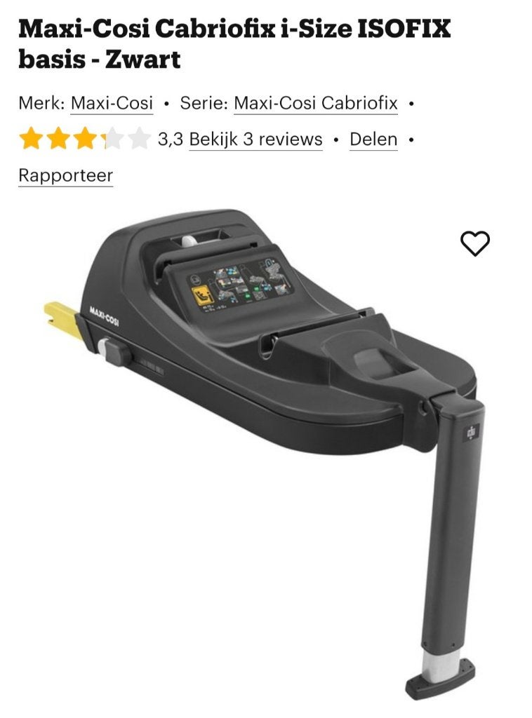 isofix, Kinderen en Baby's, Autostoeltjes, Ophalen, Zo goed als nieuw, Maxi-Cosi, Isofix