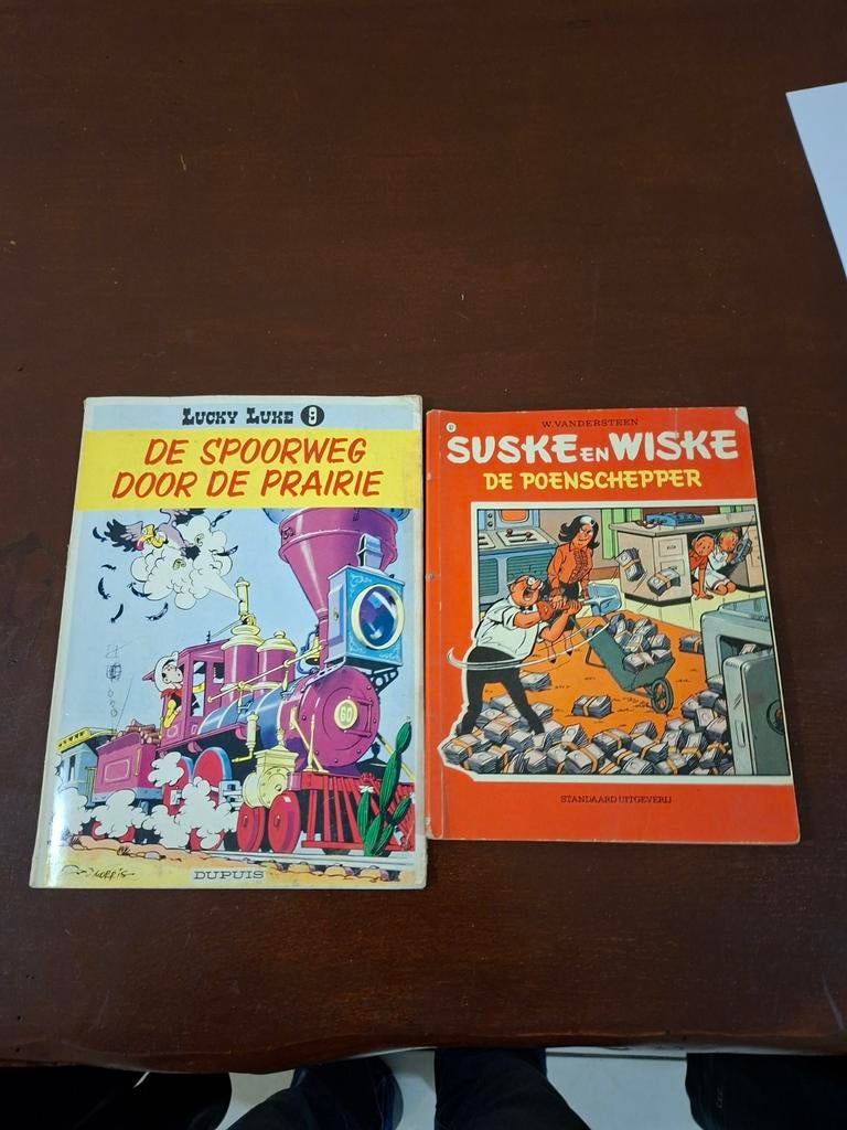 2 oude strips, Ophalen
