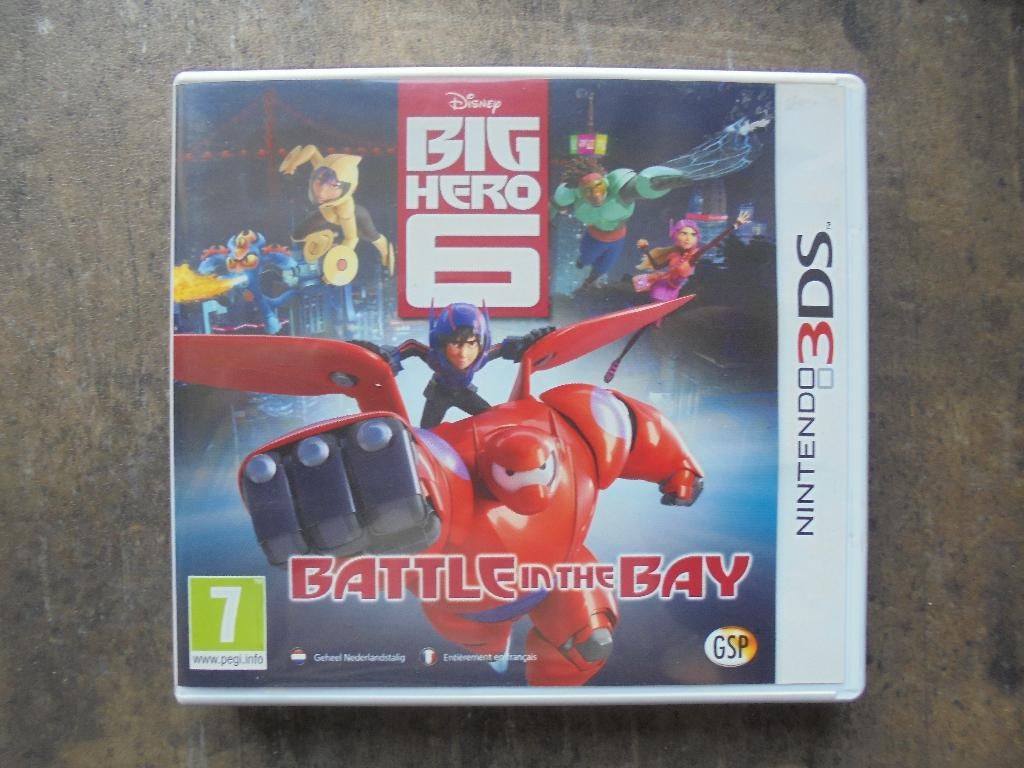 Big Hero 6 Battle In The Bay voor 3DS (zie foto's), Consoles de jeu & Jeux vidéo, Jeux | Nintendo 2DS & 3DS, Enlèvement ou Envoi