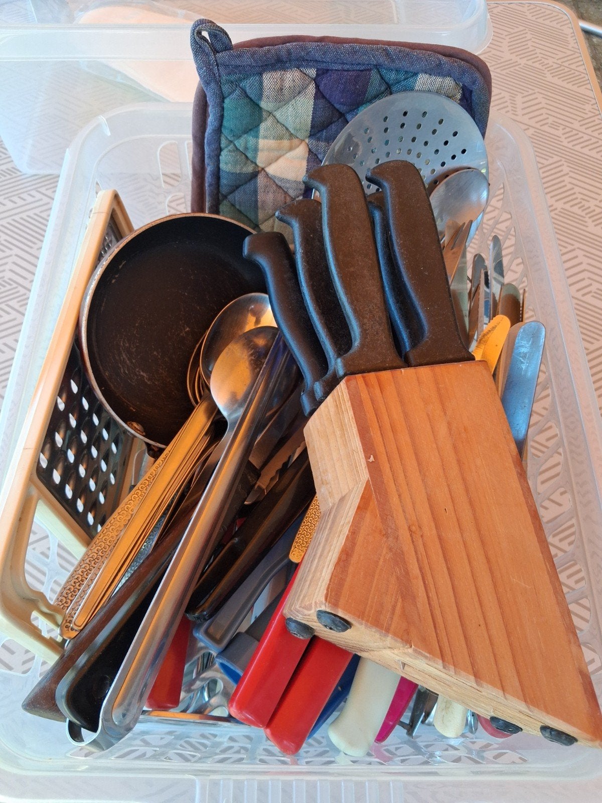 Mandje bestek allerlei, Huis en Inrichting, Ophalen