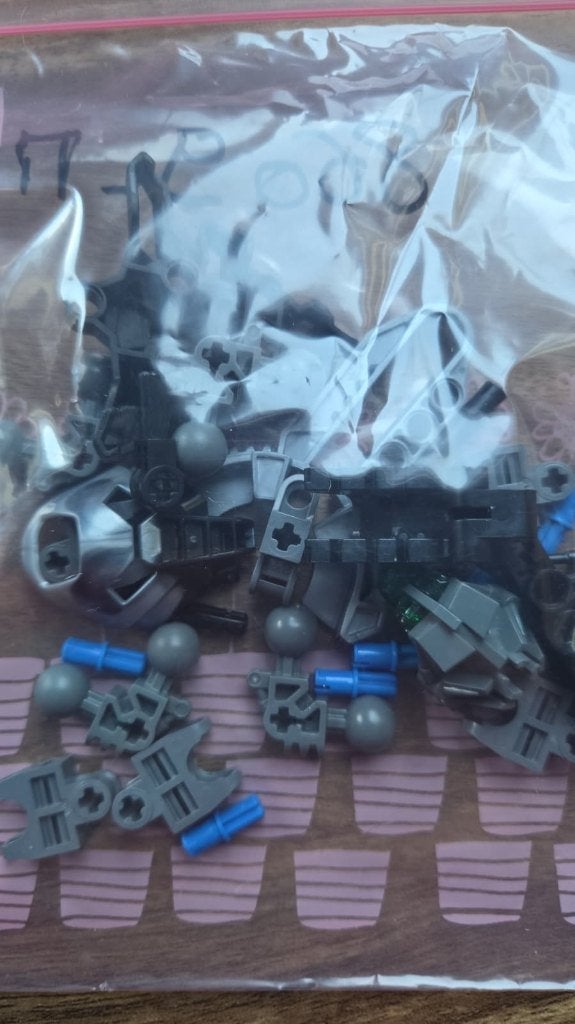 Lego Bionicle 8609 - Tehutti, Kinderen en Baby's, Bionicle, Lego, Inclusief instructies, Ophalen of Verzenden