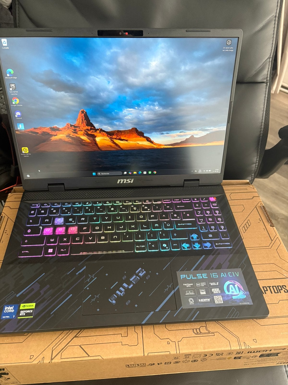 Pc a vendre, Informatique & Logiciels, Enlèvement, Comme neuf, Azerty, SSD