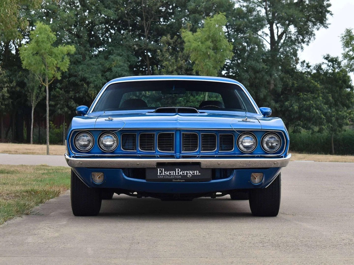 Plymouth Cuda 440-6 / B5 True Blue Metallic / Top Condition, foto 7