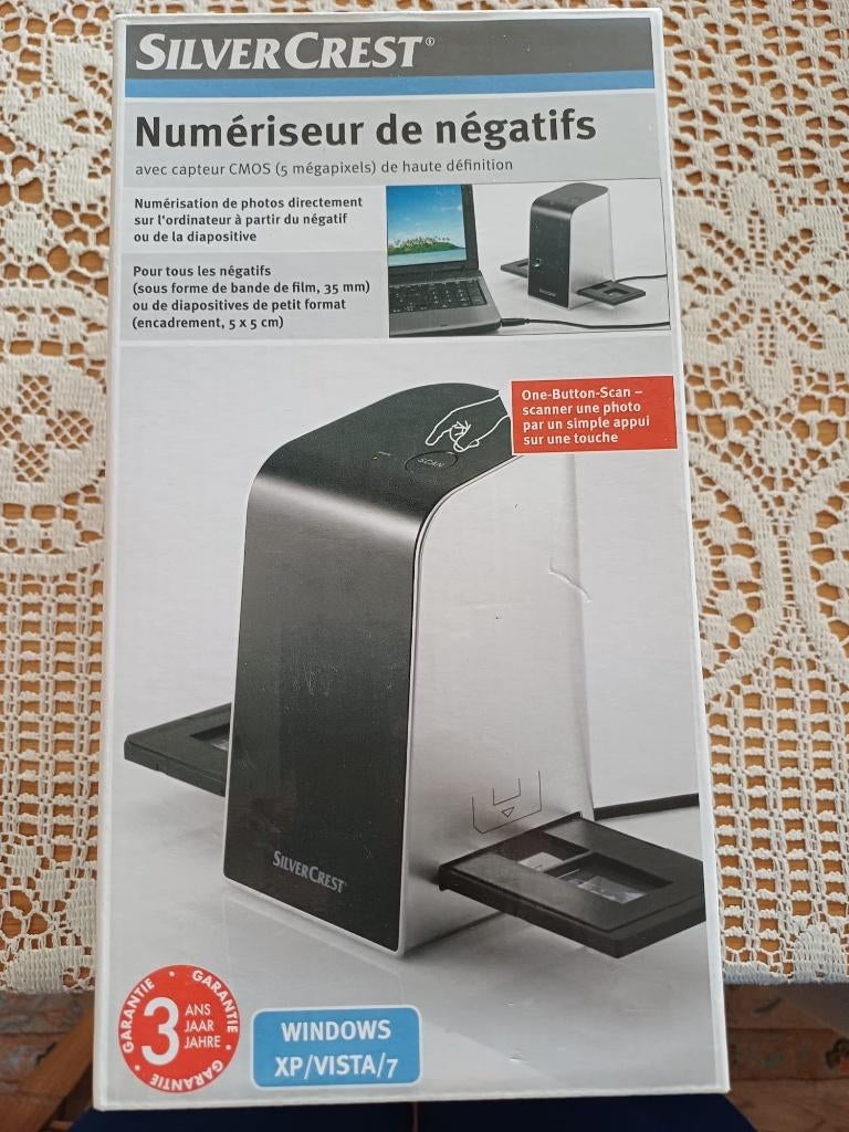NEGATIEVE DIGITIZER, Computers en Software, Scanners, Ophalen, Diascanner, Nieuw, Silver crest
