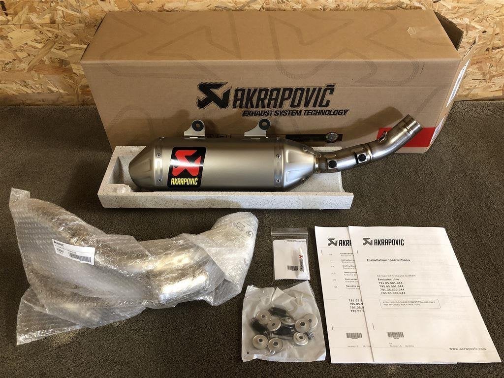 Akrapovic Evolution Line KTM 450 SX-F SMR FC450 FS450 19-22, Verzenden, Nieuw