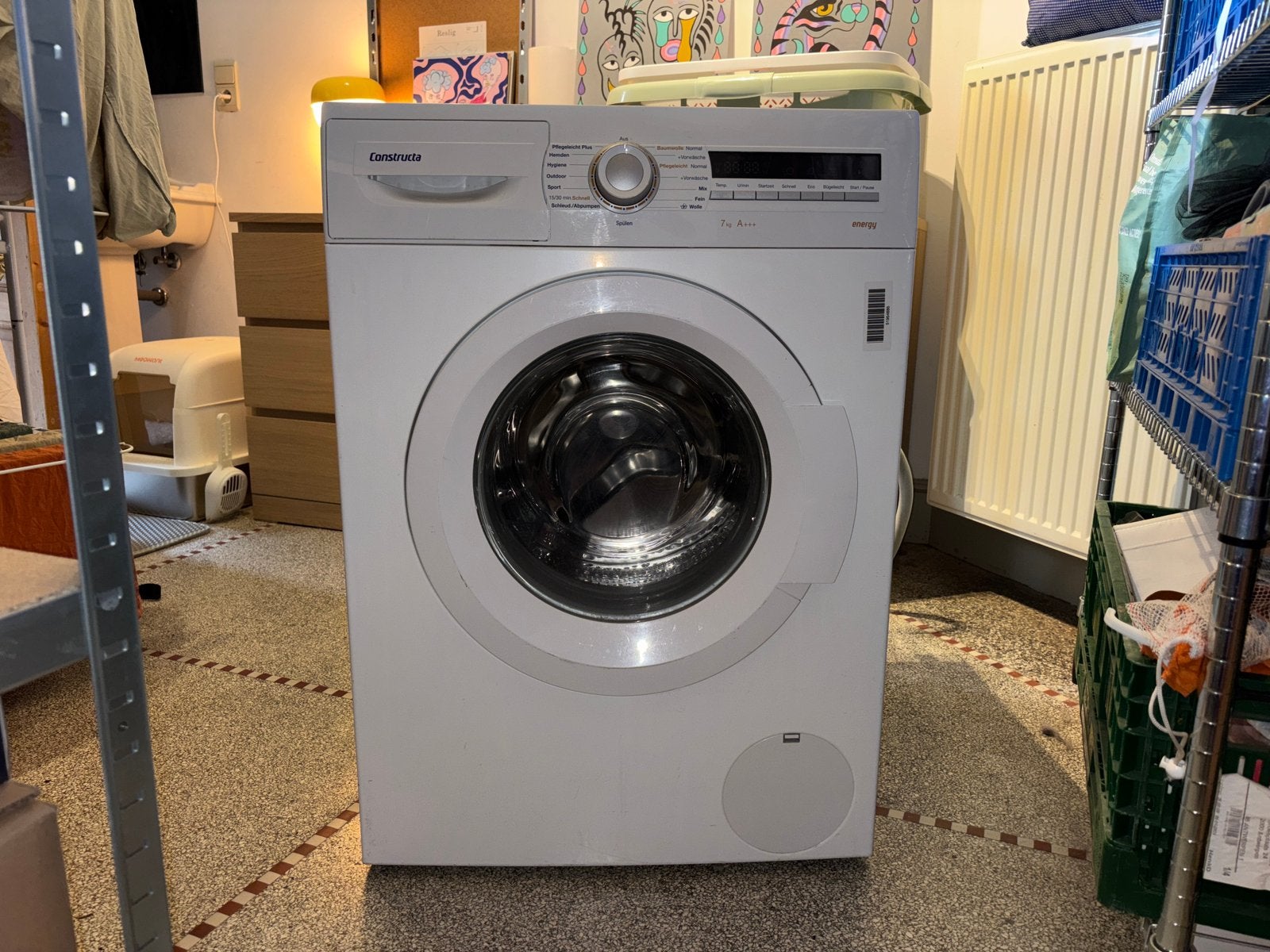 Wasmachine merk Constructa te koop, Electroménager, 6 à 8 kg, Enlèvement, Utilisé, 1200 à 1600 tours