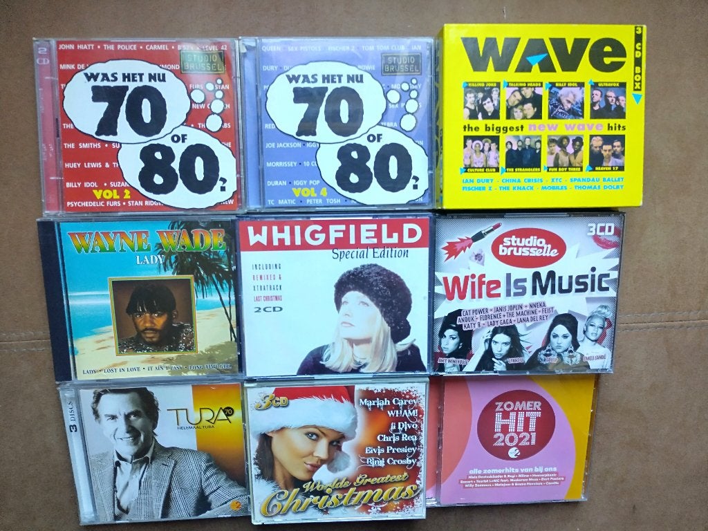 CD * POP - ROCK - HITS - OLDIES ... * 8 € PER CD BOX, Ophalen of Verzenden, Zo goed als nieuw