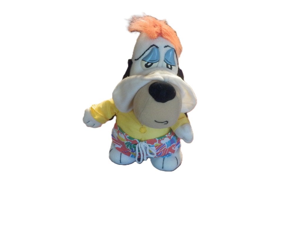 (74)- peluche chien, Enfants & Bébés, Enlèvement ou Envoi, Chien, Comme neuf, Moyen (20 à 80 cm)