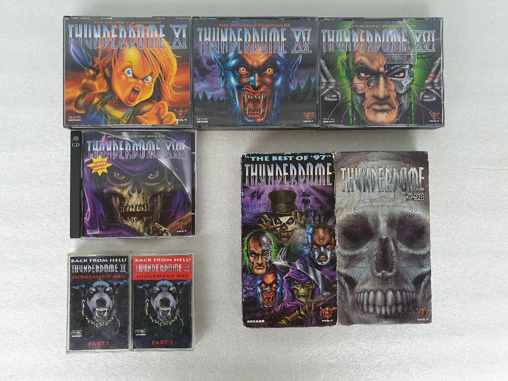 Thunderdome CD's - Cassettes, Ophalen of Verzenden, Gebruikt