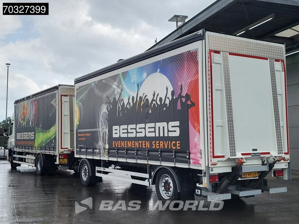 DAF CF CF 340 4X2 NL Curtainsides Combi APK 2x 2500kg Ladebo, Autos, Camions, Achat, Euro 6, Entreprise, 2 places