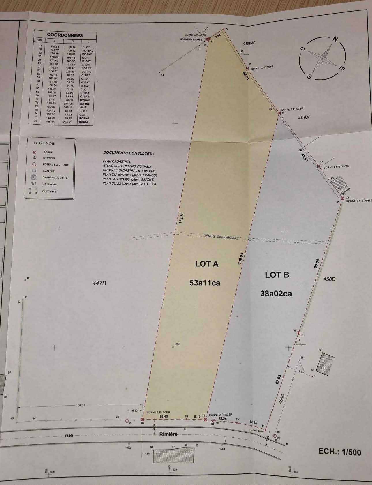 Land SALE à Seraing